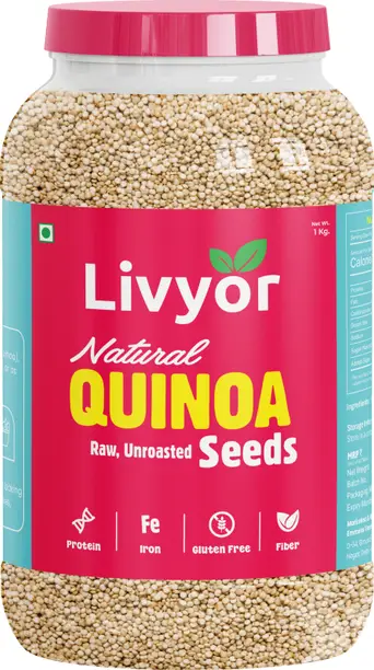 LIVYOR White QuinoaSeeds for Weight loss Management Qui