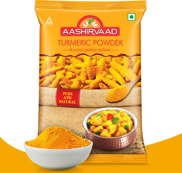 AASHIRVAAD Natural Golden Turmeric Powder Pure